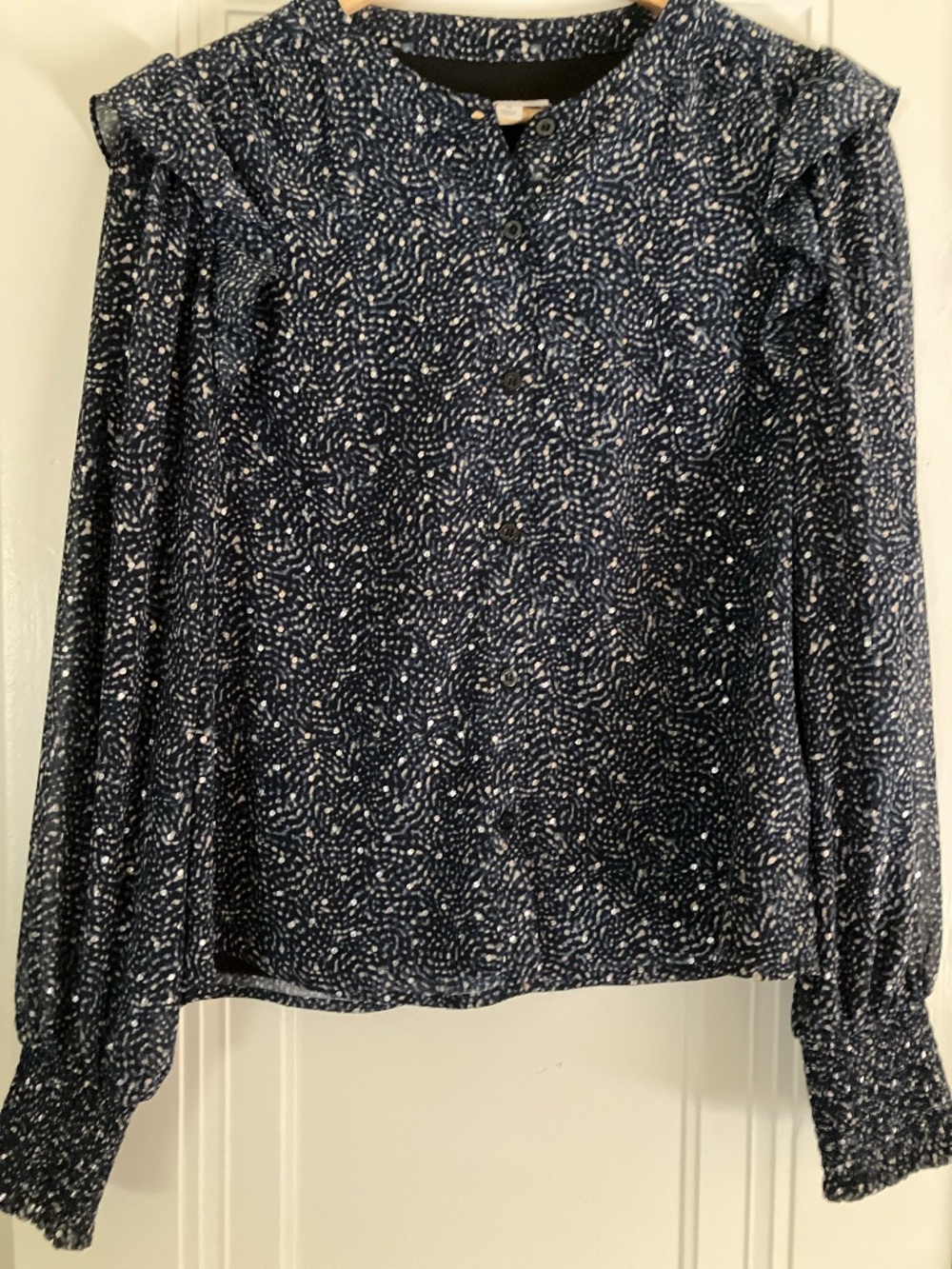 Evereve June Dotty Printed Blouse